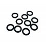 Lot de 10 joints toriques pour bouchon de vidange d'huile 9,5 mm pour Harley-Davidson Joint d'étanchéité Bouchon de vidange Tour
