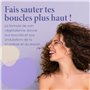 Jean & Len Conditionneur pour boucles de rêve Eau de riz & Açaibeere, pour cheveux bouclés & ondulés, combat les frisottis et ap