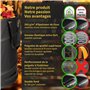 TTL Garden Black Supererior - Lot de 3 sacs de jardin Pop Up - 85 l - Double fond - 260 g/m² - Extra stables - Oxford 600D - 85 