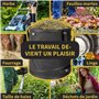 TTL Garden Black Supererior - Lot de 3 sacs de jardin Pop Up - 85 l - Double fond - 260 g/m² - Extra stables - Oxford 600D - 85 