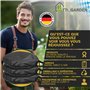TTL Garden Black Supererior - Lot de 3 sacs de jardin Pop Up - 85 l - Double fond - 260 g/m² - Extra stables - Oxford 600D - 85 