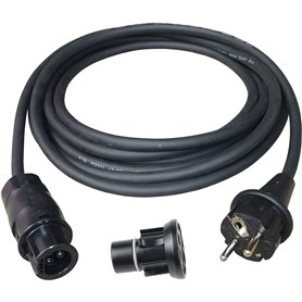 efaso Câble électrique solaire AC de 10 m avec embout Betteri BC01 vers prise Schuko pour raccordement AC des micro-onduleurs à