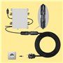 efaso Câble électrique solaire AC de 10 m avec embout Betteri BC01 vers prise Schuko pour raccordement AC des micro-onduleurs à 