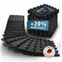 Veluris Tapis de Protection de Sol [31 x 31 cm] – 18 Tapis de Sol Extra épais [20% de Protection en Plus] – Tapis de Protection