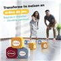 softSTAKK | Le Jeu de Lancer à Succès pour L'intérieur & L'extérieur | Boccia & Boule Réinventés | Jeu Familial Alliant Adresse 