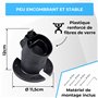 GRAFT Support mural de type 2 pour câble | Support pour voiture électrique à un connecteur IEC 62196-2 | Accessoire pour station