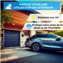 GRAFT Support mural de type 2 pour câble | Support pour voiture électrique à un connecteur IEC 62196-2 | Accessoire pour station