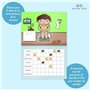 AVIDA ZEN Apprentissage de la Propreté - Routine Enfant pour Devenir Propre - Pot et Toilette Enfants - Calendrier d'Apprentissa