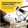 Optio Cycle Cle Boitier Pedalier Clé Pédalier pour Vélo | Clé Boitier De Pédalier | Demontage Pedalier | Arrache Pedalier | Clé 