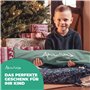 Abowllon® Kit Arc et Flèches Enfant - Arc en Bois avec 10 Flèches, Carquois en Bois et 3 Cibles - Set Tir à l'arc Enfant - Arc E