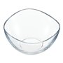 vienberg Lot de 2 grands bols en verre - 950 ml, 17 cm chacun - Saladier - Bol à collation - Bol à dessert - Bol en verre - Form