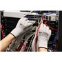 Minadax ESD Lot de 12 paires de gants antistatiques fins Taille S/7 Pour réparation, montage et nettoyage en électronique, mécan