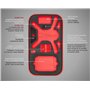 TOMcase Sac à Dos Ready to Fly pour DJI Mini 4 Pro Fly More Combo, DJI RC 2 ou radiocommande Standard & Nombreux Accessoires