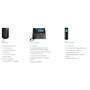 Snom M58 TéLéPhone Fixe sans Fil DECT - Grand ÉCran Couleur 5, 8 Touches Programmables, Bluetooth IntéGRÉ - TéLéPhone Fix