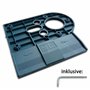 Adaptateur de rail de guidage professionnel pour Bosch GKF 12V-8 pour Makita/Bosch/Festool/Mafell Rail de guidage défonceuse