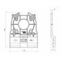 Adaptateur de rail de guidage professionnel pour DEWALT DCW600 / DCW604 / DCW604NT / D26200 pour Makita/Bosch/Festool/Mafell