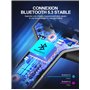 Mohard Bluetooth Voiture, Transmetteur FM Bluetooth 5.3 Adaptateur Radio Lecteur de Musique Kit Bleutooth sans Fil, Appel Main L