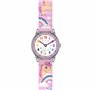 Cander Berlin MNA 0430 E Montre pour enfant avec fermeture Velcro magnétique étanche 3 ATM Montre d'apprentissage analogique Lic
