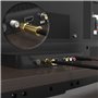 RedStar24 Câble SAT Premium 1m - Câble Coaxial Connecteur F Classe A+ - Câble Antenne Fiche F pour TV, Routeur & Modem Internet 