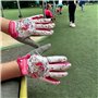 Gants de cyclisme pour enfants et filles entre 5 et 8 ans, taille M, gants de cyclisme d'été pour les vacances, les randonnées, 