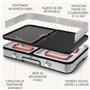 LEBENLANG 2400W Plancha électrique - Avec pince à barbecue & Protection contre les éclaboussures I Pour intérieur & exterieur I 