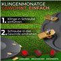 Disque à lames Tuning pour 6x lames - Disque à lames renforcé de fibres de verre pour tfor Segway Navimow i Series (i105E, i108E