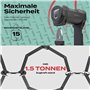 Impact® PortaLock 15 – Antivol pliable à combinaison pour vélo – Niveau de sécurité 15 – 110 cm avec support – Antivol pliable r