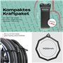 Impact® PortaLock 15 – Antivol pliable à combinaison pour vélo – Niveau de sécurité 15 – 110 cm avec support – Antivol pliable r