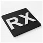 Patch Force - Patch CrossFit RX Rubber dans les dimensions 5 cm x 5 cm – Pour les athlètes à fixer sur un gilet lesté