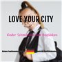 LOVE YOUR CITY Chaîne de patins à roulettes, patins à roulettes. Cadeaux parfaits pour les filles, les enfants. Bijou pour enfan