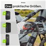 Arion Lot de 3 protections de cadre de vélo I Protection de transport compatible avec porte-vélos Thule I Cadre de protection en