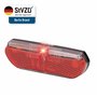 ADDVIEW Swallow E Feu arrière LED pour vélo électrique 6-12 V CC approuvé StVZO 80 mm Montage sur porte-bagages IP65 étanche Des
