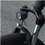 ADDVIEW Hammer M60 Lampe de vélo avec alternateur, phare 60 lux, lampe de vélo LED avec capteur de luminosité, feu de position, 