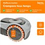 BEOS® INOX Crampons pour Segway Navimow i105E & i108E - Polis - Trous de vis fraisés - Ébavurés - 12x vis inox- Amélioration de 