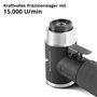 STAHLWERK OSK-150 ST Ponceuse excentrique à air comprimé - Jusqu'à 15 000 tr/min - Ponceuse à air comprimé réglable en continu -