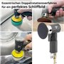 STAHLWERK OSK-150 ST Ponceuse excentrique à air comprimé - Jusqu'à 15 000 tr/min - Ponceuse à air comprimé réglable en continu -