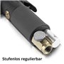 STAHLWERK OSK-150 ST Ponceuse excentrique à air comprimé - Jusqu'à 15 000 tr/min - Ponceuse à air comprimé réglable en continu -