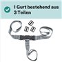 Sangles de chaise haute compatibles avec harnais Ikea Antilop 3 points de sécurité (1 pièce)