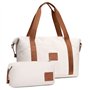 COOLIFE Ryanair Sac de voyage pour femme - 40 x 20 x 25 cm - Bagage à main - Sac de weekend - Sac de natation étanche - Sac de v