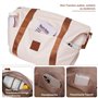 COOLIFE Ryanair Sac de voyage pour femme - 40 x 20 x 25 cm - Bagage à main - Sac de weekend - Sac de natation étanche - Sac de v