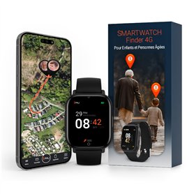 PAJ SMARTWATCH Finder 4G pour Enfants & Personnes âgées/démence - Traceur GPS