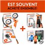 Gakago Support mural pour pneus - Jeu de 4 supports pour jantes avec vis et chevilles et instructions de montage - Support mural