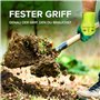 WOLFSFELLER 3 paires de gants de jardinage robustes et confortables pour femme et homme - Taille 8 - Gants de jardinage - Gants 