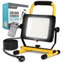 ExcelsiorLight - Premium Projecteur de chantier LED [60 W] - Lampe de travail étanche IP65 [6000LM/5000K] - Lampe de chantier à