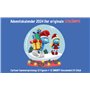 Calendrier de l'Avent 2024 - Calendrier de l'Avent original Schtroumpfs - Jouets à collectionner pour garçons et filles - 12 fig