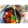 endusor Poele à paella Induction - Poele paella avec 38cm de diamètre pour 6-8 personnes - Adaptée à toute cuisinière + revêteme