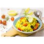 endusor Poele à paella Induction - Poele paella avec 38cm de diamètre pour 6-8 personnes - Adaptée à toute cuisinière + revêteme
