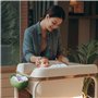 Penelife 2x Poubelle Plan de Travail - Poubelle a Suspendre - Poubelle Table a Langer Bebe - Bac Plastique Poubelle Cuisine 26 x