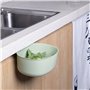 Penelife 2x Poubelle Plan de Travail - Poubelle a Suspendre - Poubelle Table a Langer Bebe - Bac Plastique Poubelle Cuisine 26 x