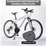 B!keRakshak Support de vélo pour 24-29 pouces - Béquille latérale antidérapante réglable en hauteur avec picots - Charge maximal
